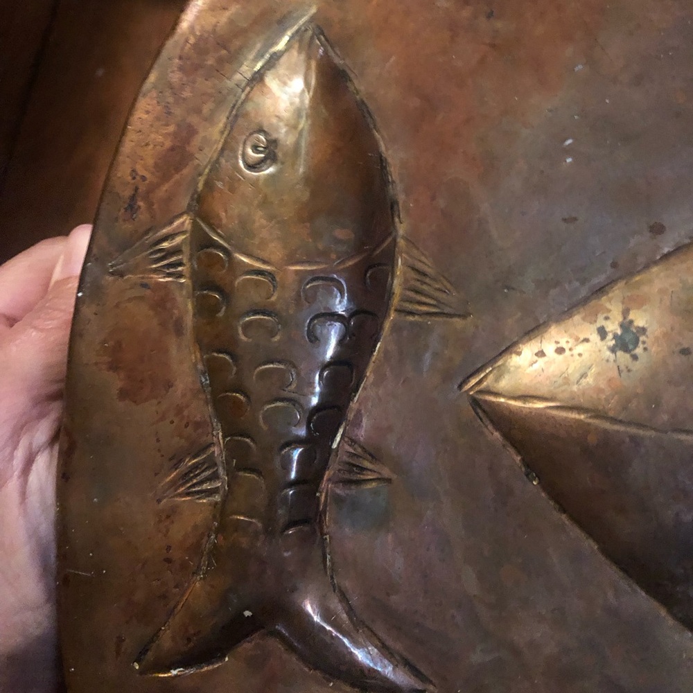 Cuba 20” BIG Large Nautical fish tray Caribbean handcrafted fine quality - Picture 8 of 10